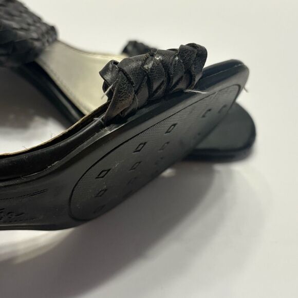 Life Stride Women's Black Open Toe Mule Slide Sandal Slip-On Size 7 FLAW - Picture 4 of 10